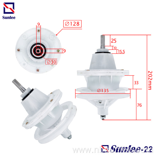 Twin-tub washing machine Parts gearbox